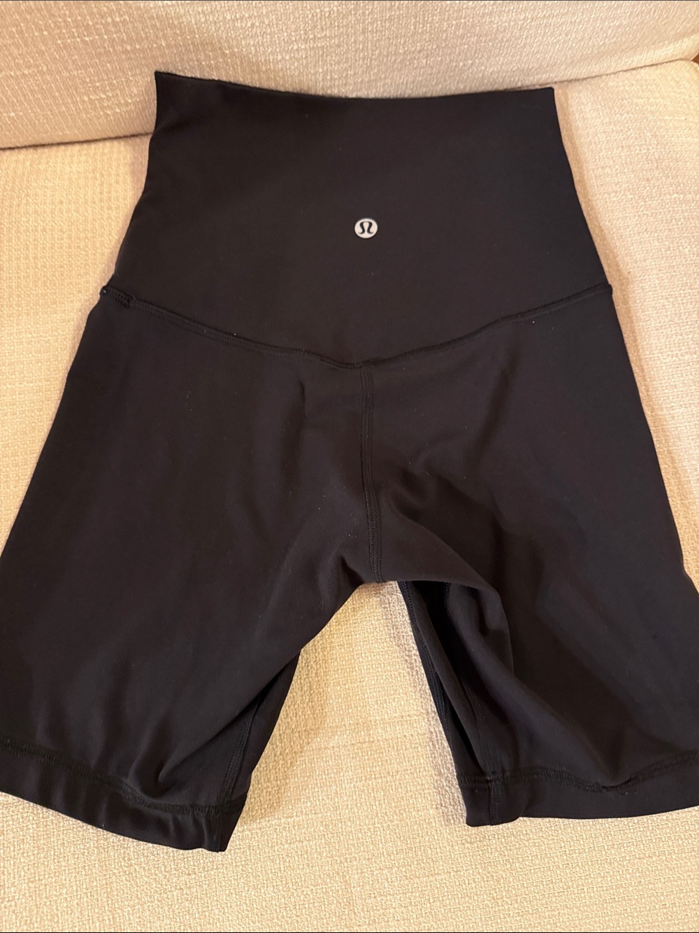 lululemon athletica High-Waist Black Performance Bike Shorts